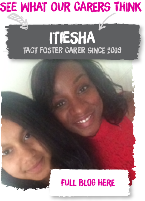 Itiesha is one of our Fostering South West carers
