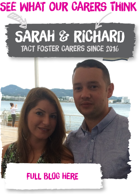 Fostering in Yorkshire: read Sarah and Richard's blog here