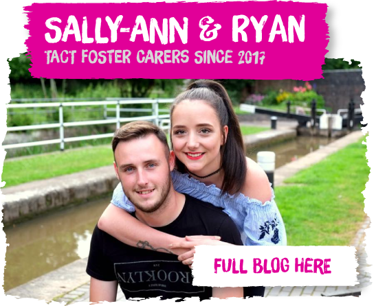 This is Sally-Ann & Ryan, who have been fostering teenagers since 2017