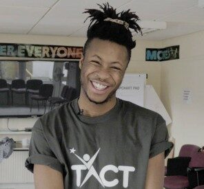 This is Solomon O.B, rapper and poet - and one of TACT's Ambassadors