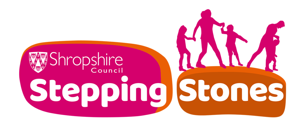 The Shropshire Stepping Stones logo